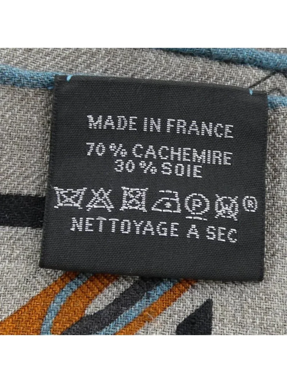 Hermes Stole Scarf Brown